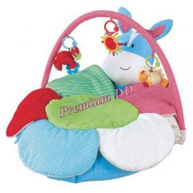 เบาะหัดนั่งลายน้องวัว "Clover Cow Sit Me Up Cosy" จาก Blossom Farm