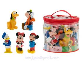 Mickey Mouse and Friends Squeeze Toy Set - 5 pcs