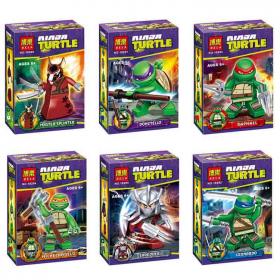 Bela Ninja Turtle Mini Figure - 6 pcs
