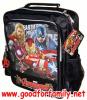 กระเป๋าเป้เด็ก Avengers Age of Ultron 13 นิ้ว สีดำ มีไฟ อเวนเจอร์ Marvel มาร์เวล กระเป๋านักเรียน กระเป๋าเด็ก กระเป๋าสะพายหลัง รหัส bckpckave007