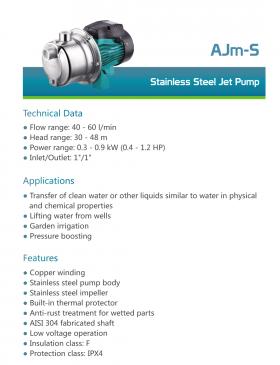 Stainless Steel Jet Pump