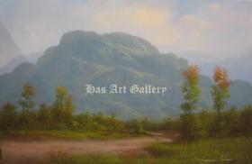 ภาพวาดสีอะคริลิค โดย อ. พิพัฒน์