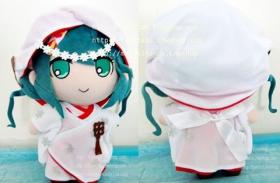 ตุ๊กตาMiku White Kimono