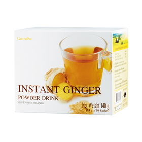 กิฟฟารีน เครื่องดื่มขิงผงสำเร็จรูป ขนาด 10 ซอง Giffarine Instant Ginger 