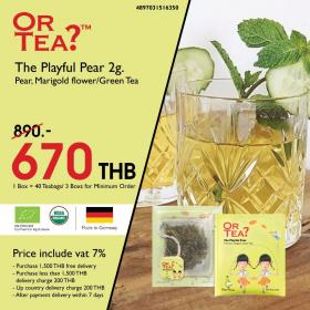 ขาย Or Tea 4897031516350 The Palyful Pear 2g. Teabag in Box