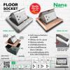 Nano Electric Product Floor Socket เต้ารับฝังพื้น