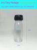 8ml (ขวด 8 มล.(100ใบ) พลาสติกใส PVC จุก+ฝาพลาสติก) -