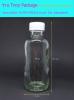 60ml (ขวด 60 มล.(100ใบ) ขวดแก้วใส จุก+ฝาพลาสติกขาว -