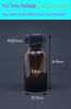 5ml (ขวด 15 มล.(100ใบ) ขวดแก้ว สีชา จุก+ฝาพลาสติก) -