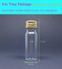 8ml (ขวด 8 มล.(100ใบ) พลาสติกใส PVC +ฝาโลหะ) -
