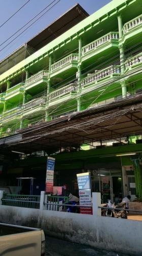 ขายถูก ตึกแถว 5 ชั้น 4 คูหาติดกัน ใกล้สถานีรถไฟฟ้าหลักสอง 200เมตร