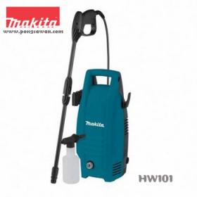 ขาย  ปั้มอัดฉีดแรงดันสูง MAKITA  HW101 แรงดันเต็ม 100 บาร์ รุ่นใหม่ความยาวสายฉีด 5 ม.