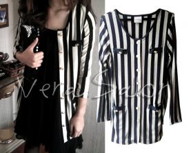 blazer ผ้ายืด free size สีดำ แบะ สีกรม