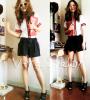 เสื้อชีฟองปกแดง