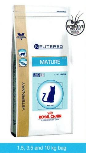 ขาย Royal canin สำหรับแมวโตทำหมันเพศผู้/เมีย อายุ7-10ปี  1.5 kg