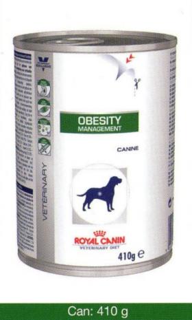 ขาย Royal canin อาหารกระป๋องสำหรับสุนัขรักษาโรคอ้วน 410 กรัม (12 กระป๋อง)