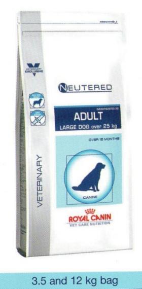 ขาย Royal canin vcn neutered adult large dog 3.5 kg