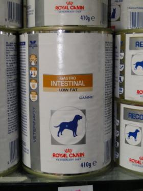 ขาย Royal canin อาหารกระป๋องสำหรับที่เป็นโรคตับอ่อนอักเสบ 410 กรัม (12 กระป๋อง)