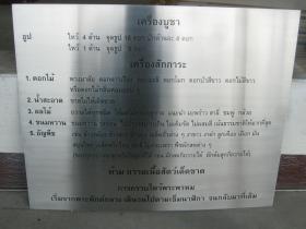 ป้ายบทสวด ป้ายคำนมัสการ ป้ายคาถา คำบูชา เครื่องเซ่นไหว้ ป้ายศาลเจ้าพ่อ-เจ้าแม่
