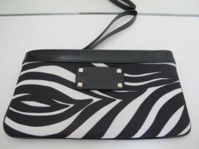ขาย Kate Spade Zipped Chrissy Zebra Print Wallet