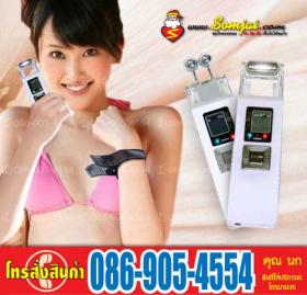 เครื่องนวดหน้า 2 in 1 โฟโน ไอออนโตกัลวานิคแบบไร้สาย ของแท้เกรดAจากไต้หวัน ของแท้ต้องมีคลิปที่ข้อมือ เท่านั้นค่ะ  ประสิทธิภาพเท่าเครื่องที่ใช้ในคลินิก ใช้สำหรับยกกระชับและฟื้นฟูสภาพผิวเสมือนการทำ face lift ช่วยให้ใบหน้าที่หย่อนคล้อย เต่งตึง ช่วยลดริ้วรอยแห่