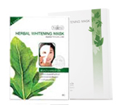 ขาย แผ่นมาส์คผิวขาวกระจ่างใส  (Dr.Saroj Herbal Whitening Mask)