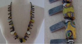 ขาย Silver & Bead Necklace -