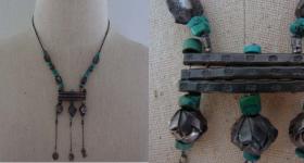 ขาย Silver & Turquoise Necklace -