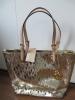 Michael Kors Signature Tote Bag-Gold (Reserved)