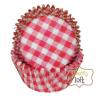ถ้วยคัพเค้ก Red Gingham ไซส์มาตรฐาน 50 pcs.