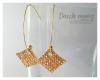 Dazzle Earing ต่างหูระย้าสีแชมเปญ งานเกาหลี ชิ้นนี้สวยค่ะ