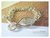 Imperial Bracelet กำไลทองประดับมงกุฎฝังเพชร งานเกาหลี
