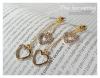 ต่างหู / ตุ้มหู Truelove earring ต่างหูระย้าประดับเพชร ใส่ของงานสวยค่ะ งานเกาหลี