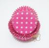 ถ้วยคัพเค้ก Pink Polka Dot 50pcs.