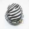 ถ้วยคัพเค้ก Black Zebra  50pcs.