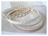 L'amour Bracelet กำไลเซท 4 ชิ้น งานสไตล์ H&M