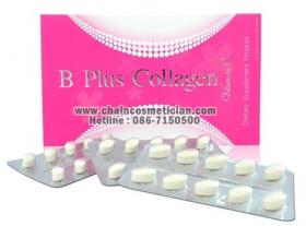 B Plus Collagen Vitamin C (บี พลัส คอลลาเจน วิตามิน ซี)  ผิวพรรณเปล่งปลั่ง อ่อนนุ่มชุ่มชื่น เนียนเรียบกระชับ 