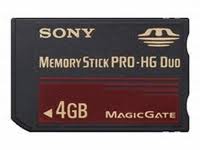 ขาย Memory Stick Sony Pro DUO 4 GB HG 