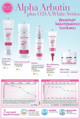 ขาย CUTEPRESS Alpha Arbutin plus O.D.A. White Series Set 4 ชิ้น