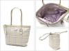Coach Coach SIGNATURE PLAID TOTE SV/ MULTICOLO