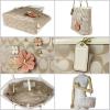 coach cocah Coach FLORAL APPLIQUE TOP HANDLE T