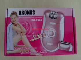เครื่องกำจัดขน Brown BO-2068 รุ่น 2-in-1 (ถอน+โกน) ราคา 490 บาท