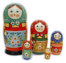 ตุ๊กตาแม่ลูกดก (Matryoshka) - From Russia With Love (Green Berries Doll)