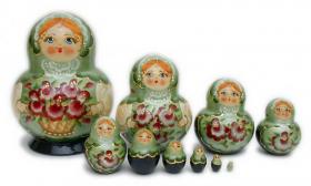 ตุ๊กตาแม่ลูกดก (Matryoshka) - From Russia With Love (Flower Basket Girl)