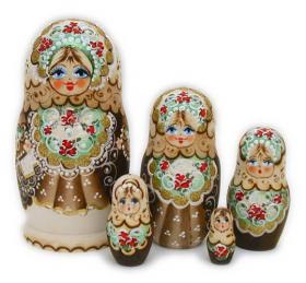 ตุ๊กตาแม่ลูกดก (Matryoshka) - From Russia With Love (Green)