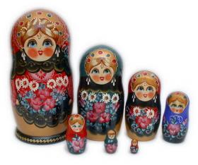 ตุ๊กตาแม่ลูกดก (Matryoshka) - From Russia With Love (Flower Girl)