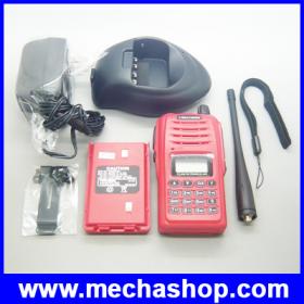วิทยุสื่อสาร เครื่องแดง 80 ช่อง FIRSTCOM VHF/UHF FM Radio 245 - 245.9875 MHz 5W (Technology and QC by Japan)