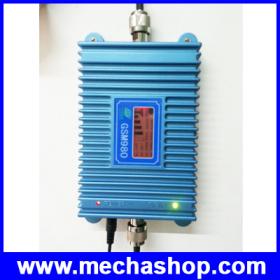 กล่องขยายสัญญาณโทรศัพท์มือถือ เครื่องขยายสัญญาณโทรศัพท์ มือถือ GSM Repeater 890-960 MHz แบบมี Display แสดงระดับสัญญาณสำหรับ AIS