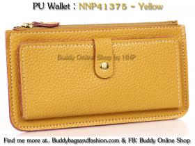 Pu Wallet : NNP41375-Yellow