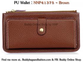 PU Wallet : NNP41375-Brown
